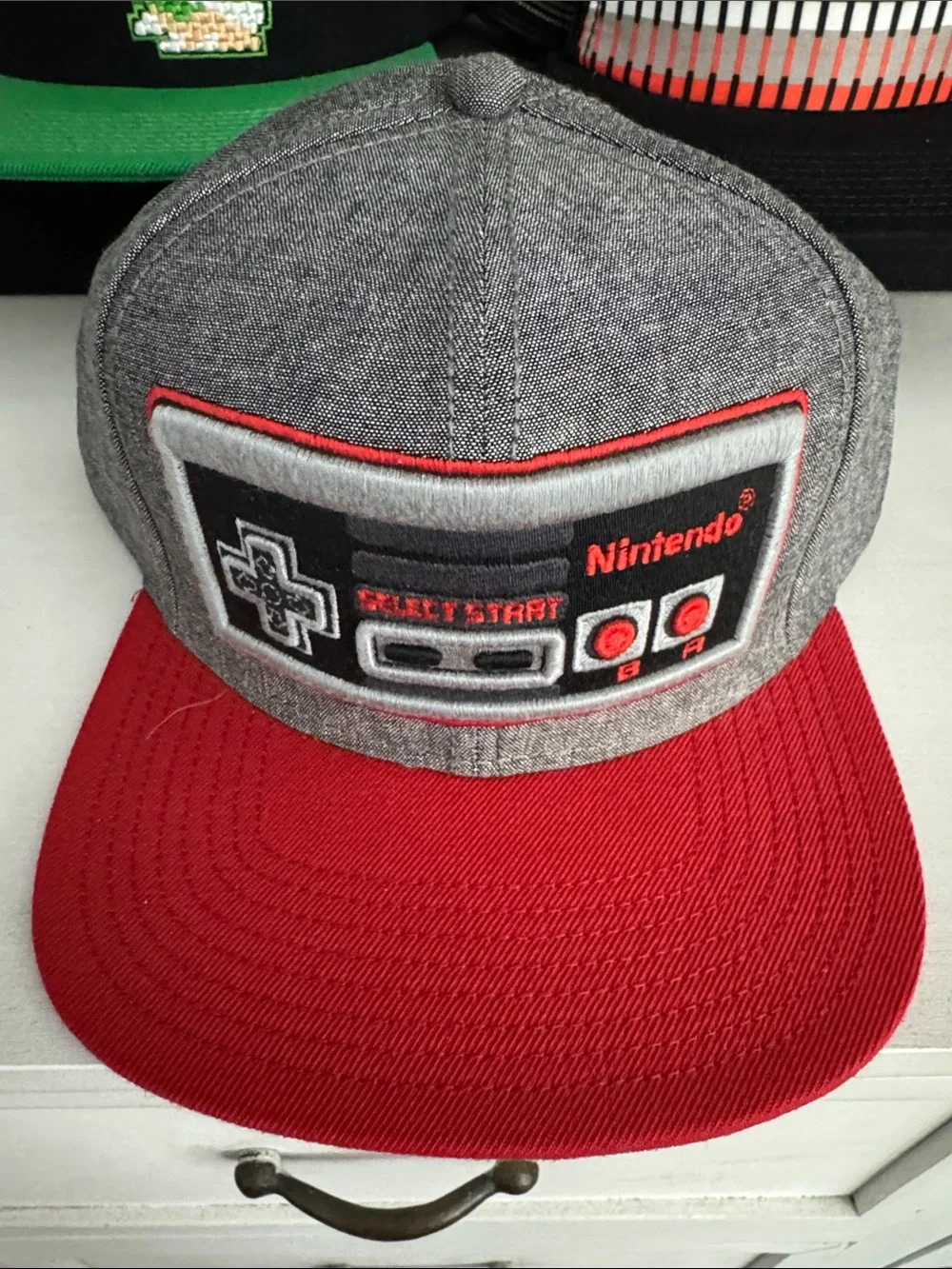 Nintendo Snapback Hat Trio Set